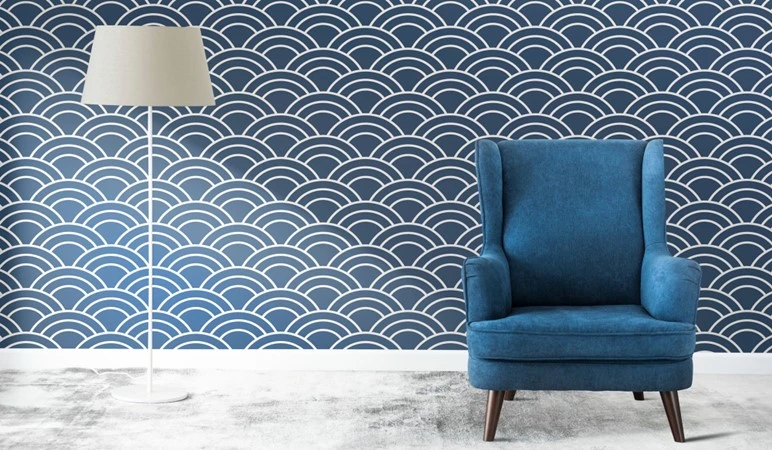 Camouflage with Wallpaper