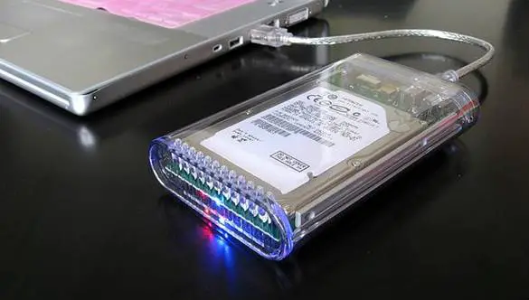 external hard drive