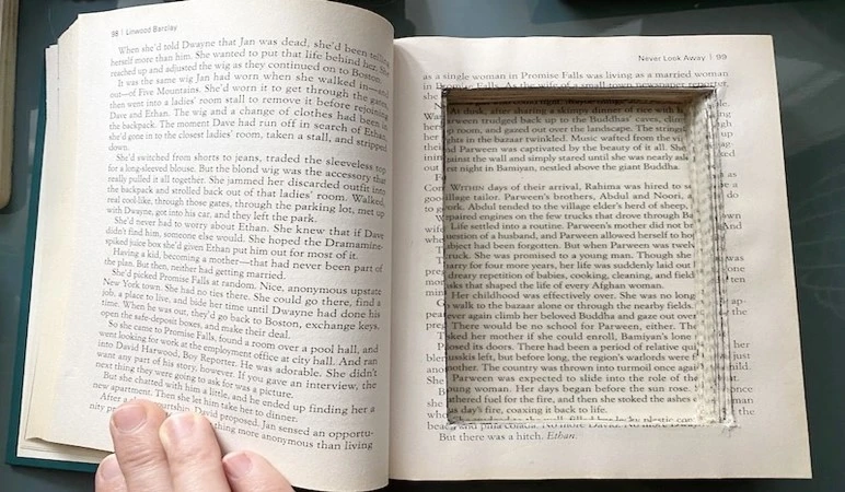 Hollowed-out Book