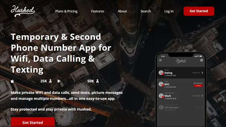 how to call anonymously with Hushed