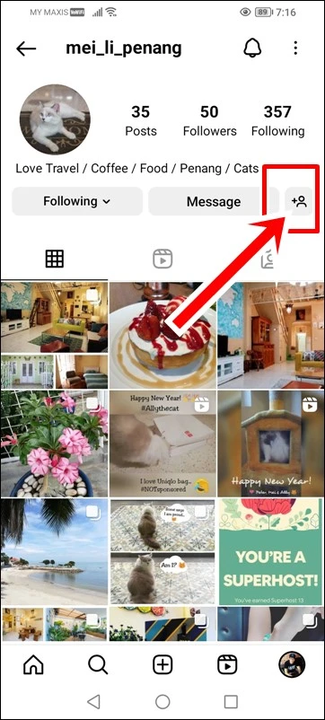 Instagram: Little +Person Icon