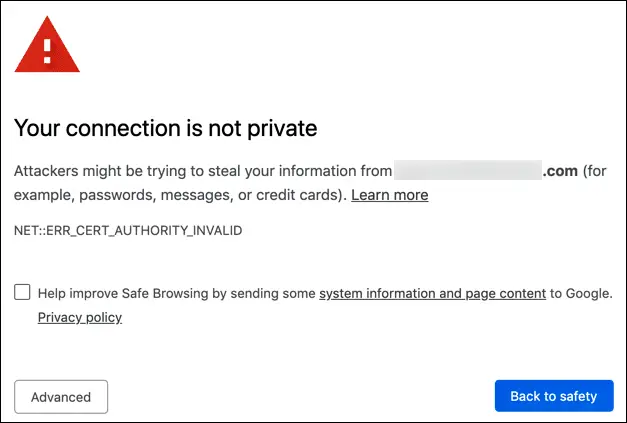 fix an ssl connection error