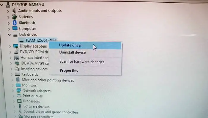 hard disk drive not showing up in disk management