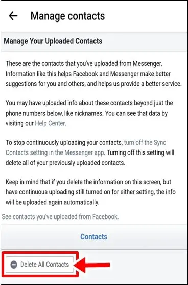 bulk remove non-friends from messenger