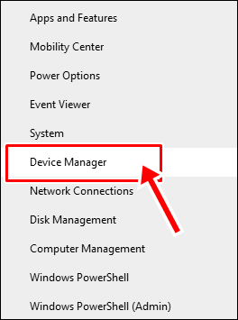 select Device Manager