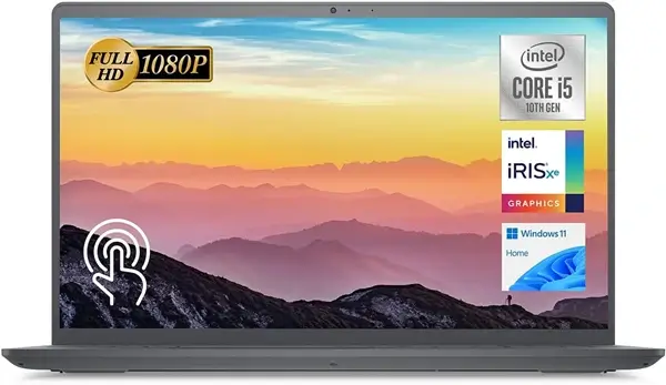 Best Budget Laptops for College Students: Dell Inspiron 15 3000 Series 3511 Laptop (Front View)