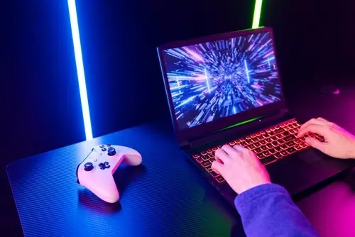a gaming laptop - consumes more power