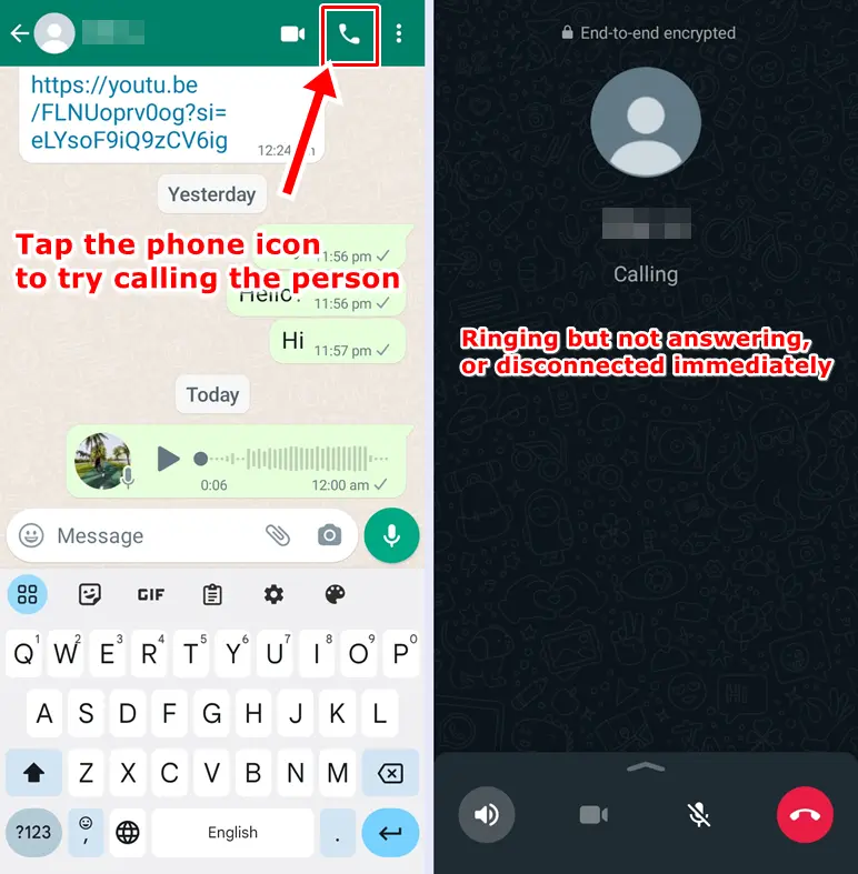 Ringing Without Answer