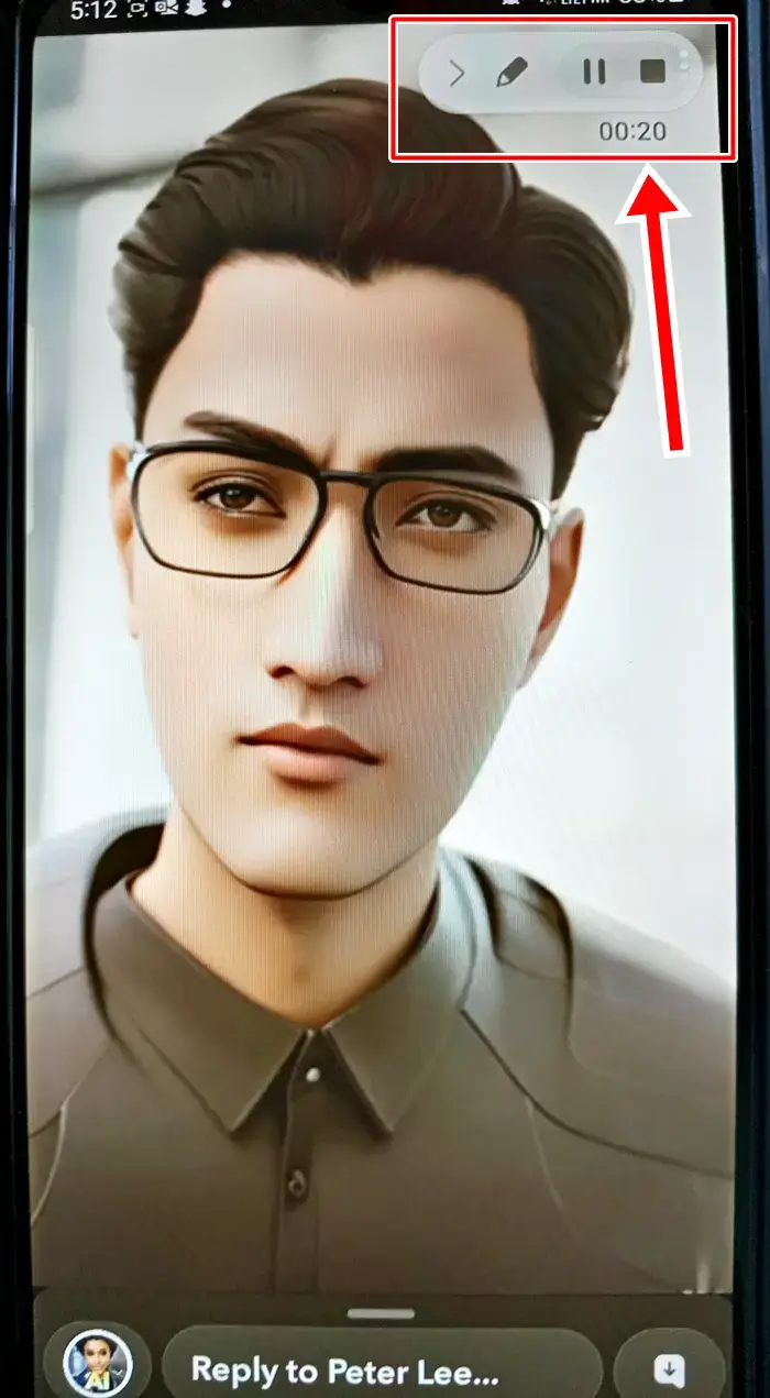How to Use Built-in Screen Recorder to Capture a Snapchat Snap Without Getting Notification.