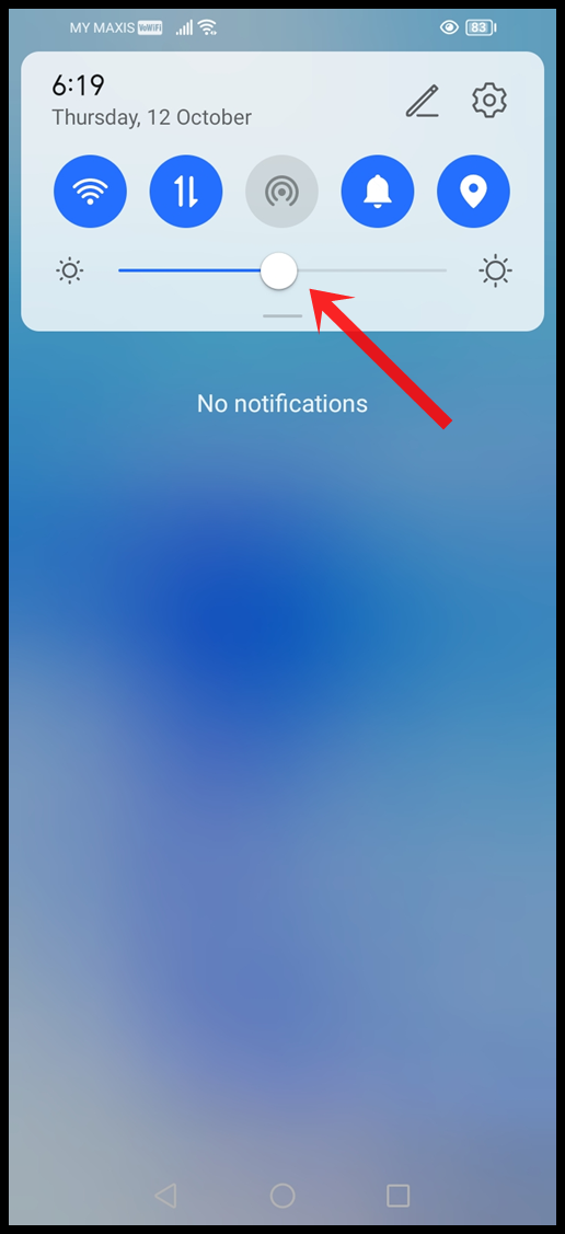 How to Adjust Android Screen Settings to Ease Your Eyes: adjust brightness on Android screen