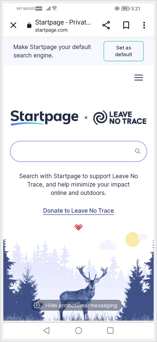 Google Alternatives - Startpage