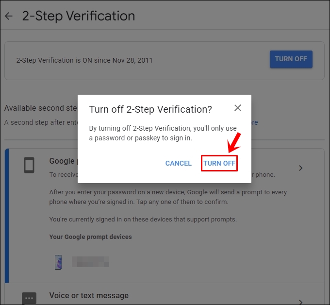 This image shows a pop up alert of 