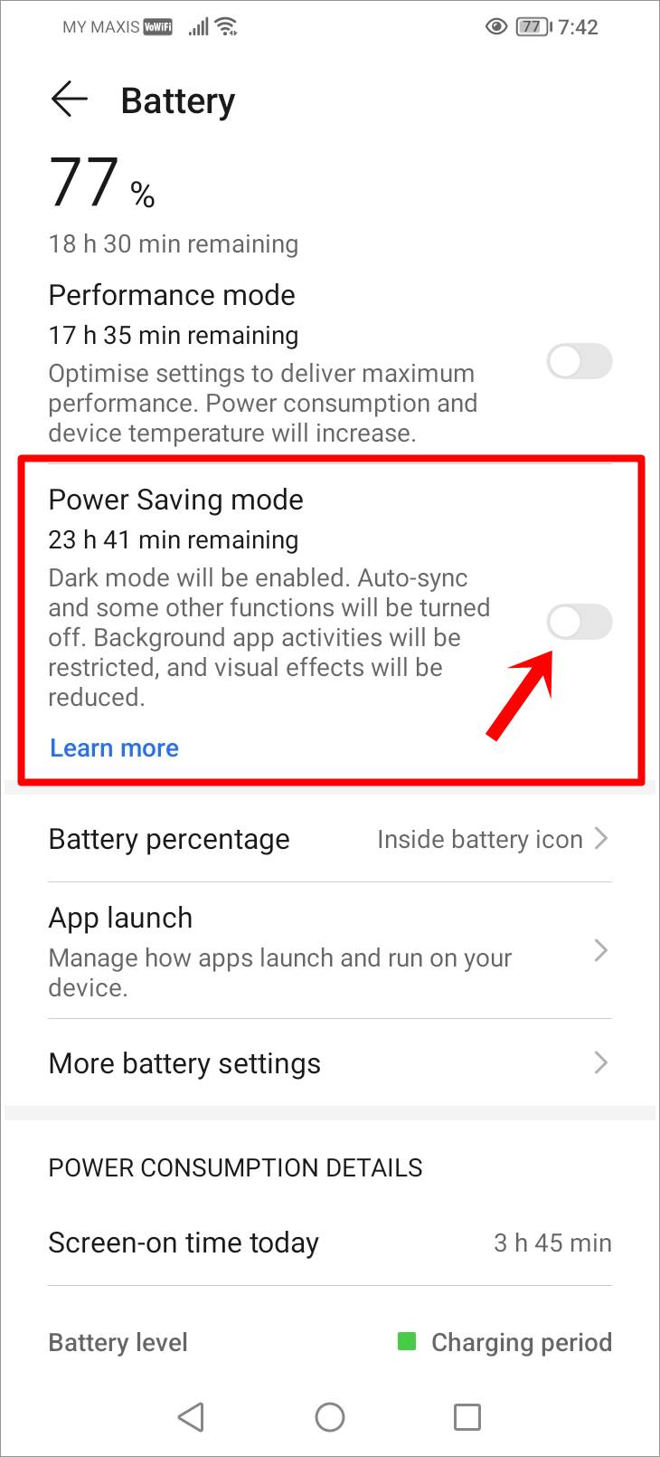 Fix WhatsApp Not Receiving Messages: This is a screenshot of an Android phone