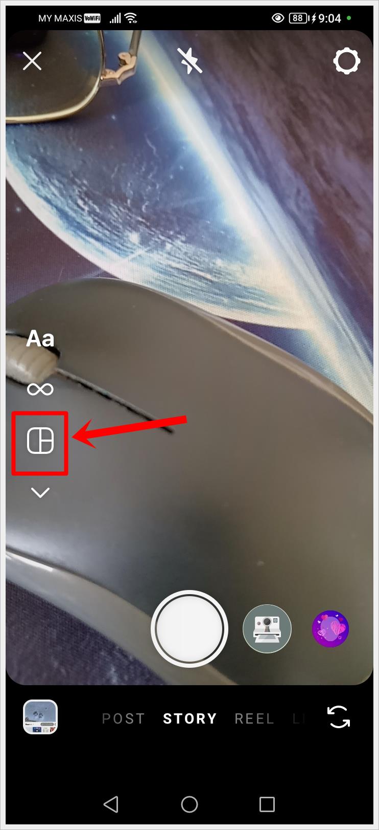 This image shows a screenshot of Instagram