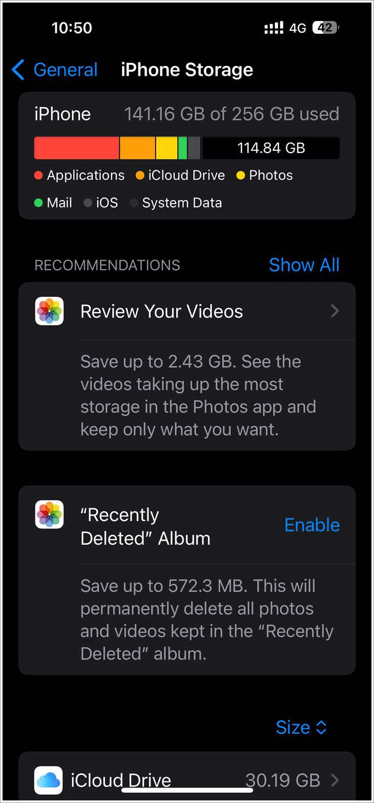 This is a screenshot of the 