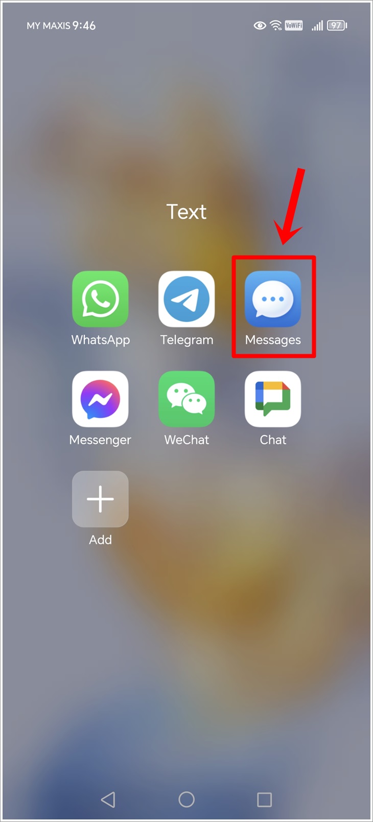 This is a screenshot from an Android phone with the 