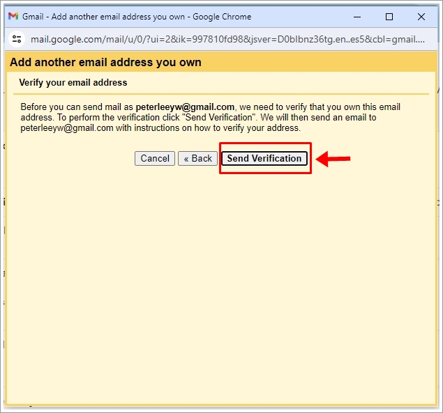Add an Alias to Your Gmail Account - How to Change Your Gmail Address: Step 5