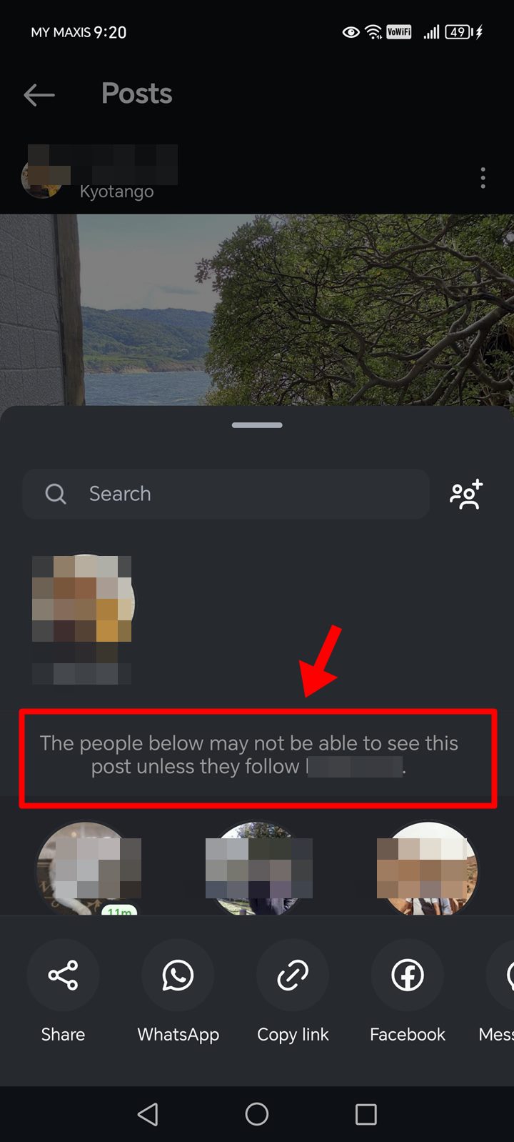 Try to Share the User