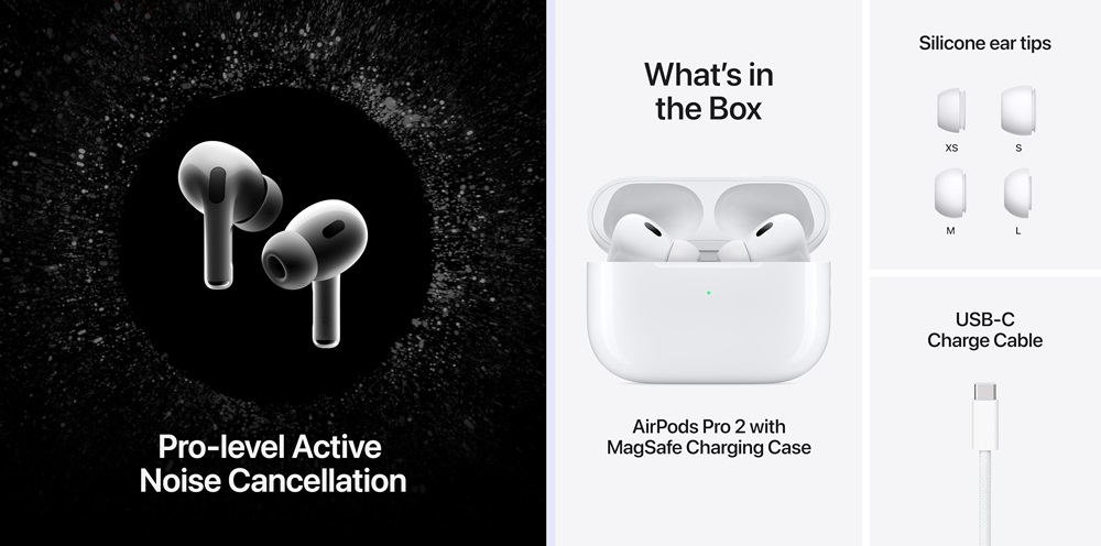 Noise Cancelling Headphone - Apple AirPods Pro (2nd Generation)