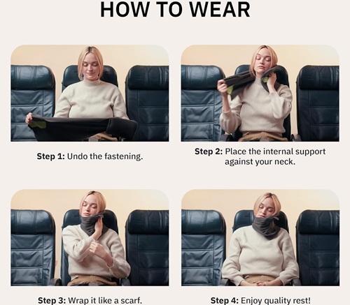 Travel Hacks for Long Flights - Trtl Pillow Plus
