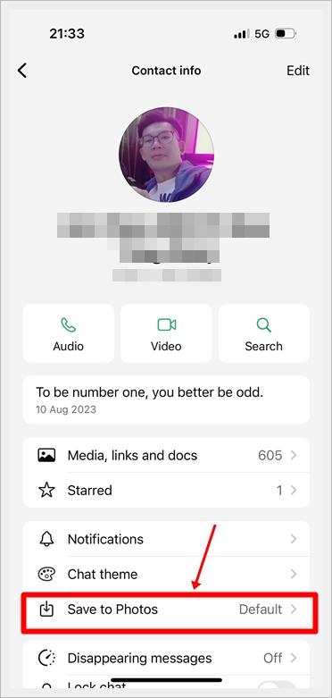 iPhone - Hide Media from Specific Chats (3)