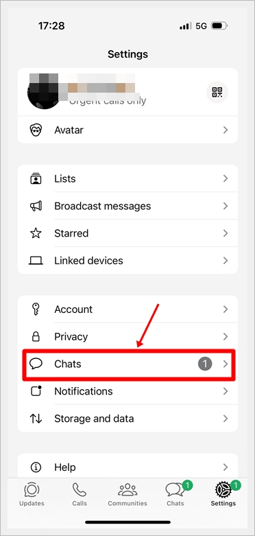iPhone - Stop WhatsApp Photos and Videos from Saving to Photos (2)