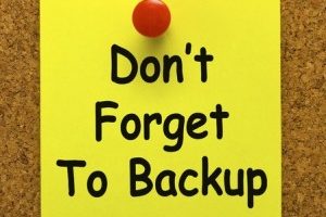 Backing Up Files to Avoid Loss of Data