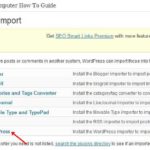 WordPress Importer