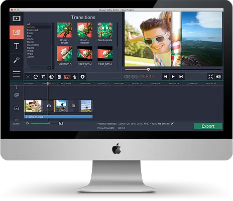 Movavi Video Editor for Mac