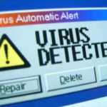 computer virus detected