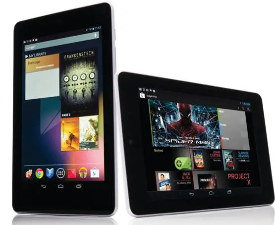 Best Android alternatives to iPad - google nexus 7