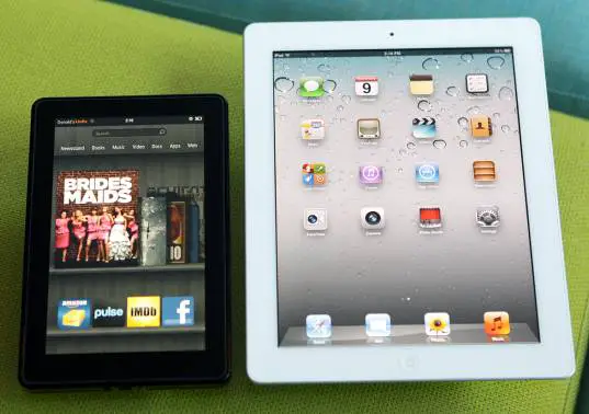 kindle fire vs iPad