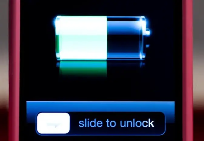 iphone battery indicator