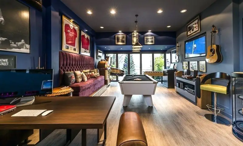 latest man cave trends