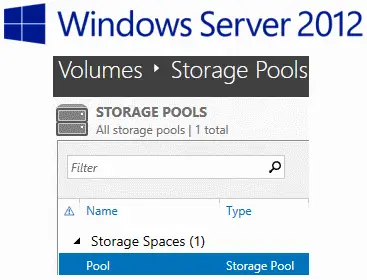 Windows Server 2012 Storage Spaces