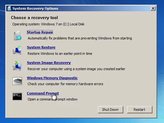 Windows 7 ‘System Repair’ Disc Options and Steps to Create System Image