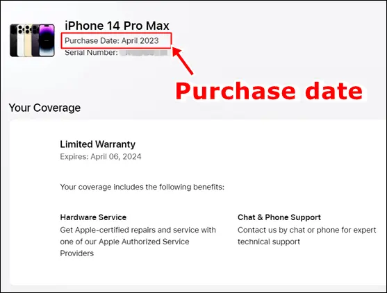 Check when did you buy your iPhone: Apple's Check Coverage