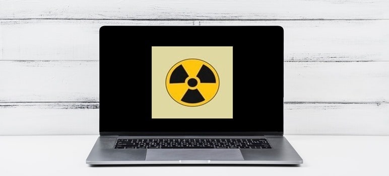 laptop radiation