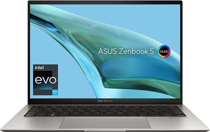 Best Laptops for Pharmacy Students: ASUS Zenbook s 13 OLED Ultra (Front View)