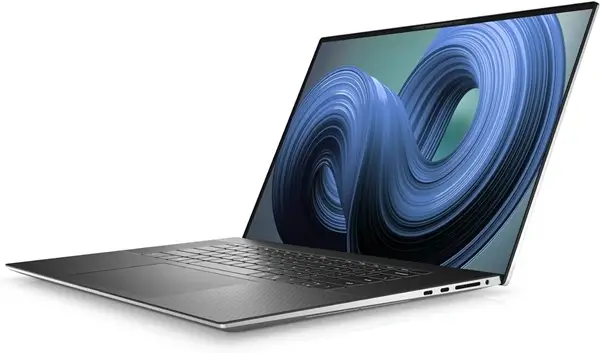 Best Laptops for Remote Working: Dell XPS 17 9720 (Side View)