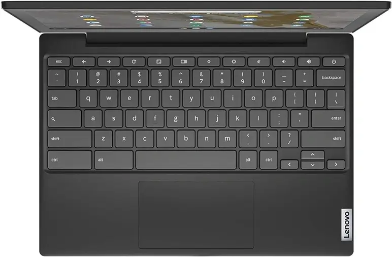 Lenovo IdeaPad 3 11 Chromebook Laptop (Top View)
