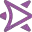 snapchat purple blanked double arrow