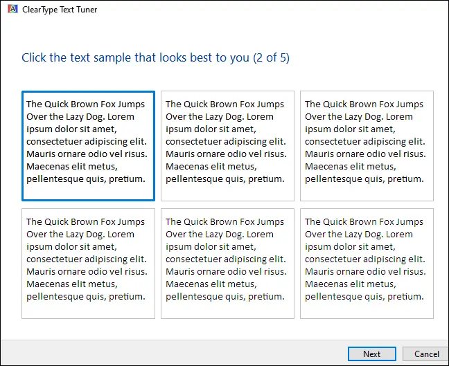 How to Adjust Windows Screen Settings to Ease Your Eyes: Windows built-in color calibration tool - Text tuner.
