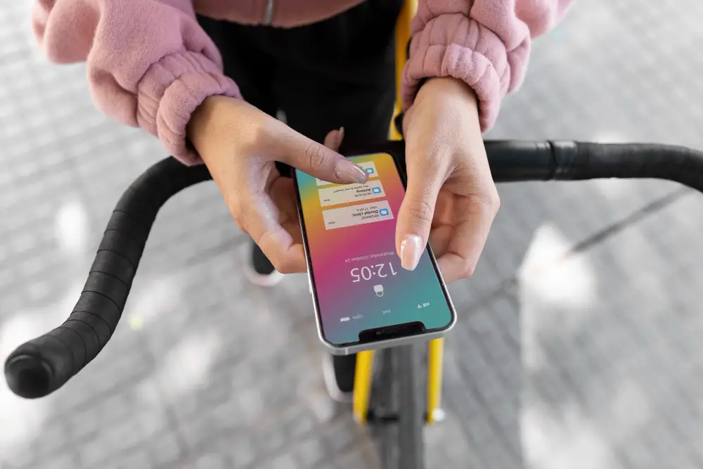 How to Recover Deleted Notifications on Android: This photo shows a woman's hands holding an Android phone with notifications.