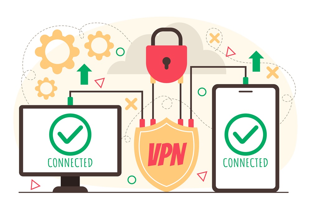 This image shows an illustration of how using a VPN might actually improve performance and efficiency under certain conditions.