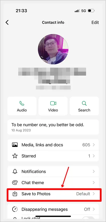 iPhone - Hide Media from Specific Chats (3)